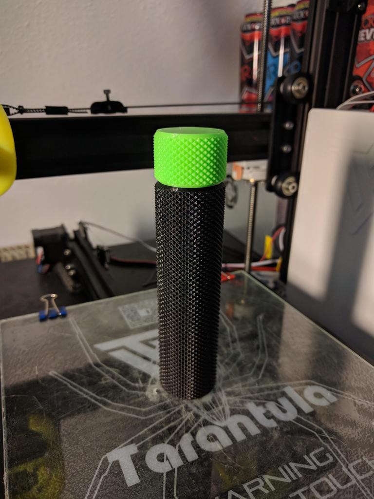 Knurled Container (Easier Print)