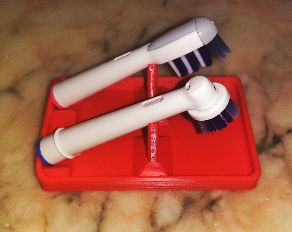 Oral B toothbrush head holder