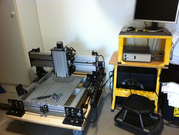 CNC router built from other designs
