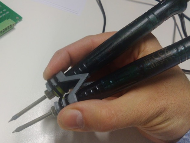 3D-printed SMD soldering tweezers BETA 2