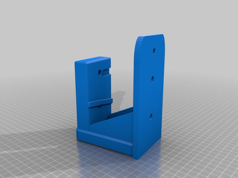 Horizontal wall mount for AR 15 style rifle or anything that accepts AR style magazines