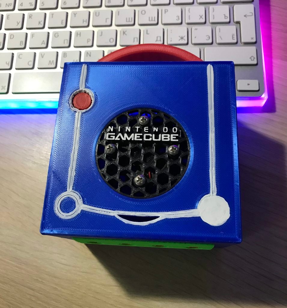 Nintendo Gamecube Fan Grill | Raspberry Pi Case
