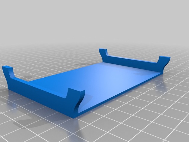 My Customized Princess Bed (3d printable)front