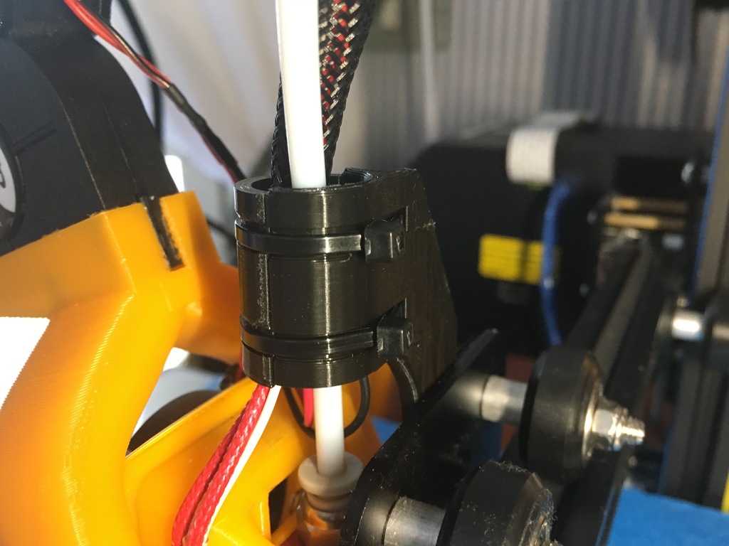 CR-10 HotEnd support cable