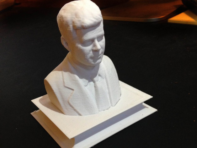 Presidents' Day Commemorative - John F. Kennedy (Bust and Plinth)