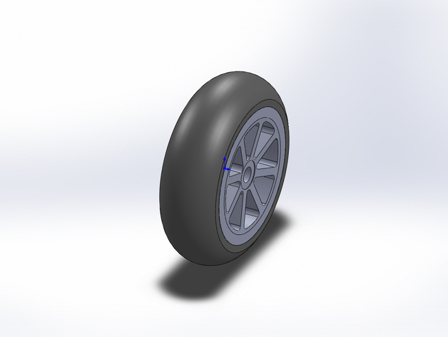 35mm x 12mm RC Wheel and Tire