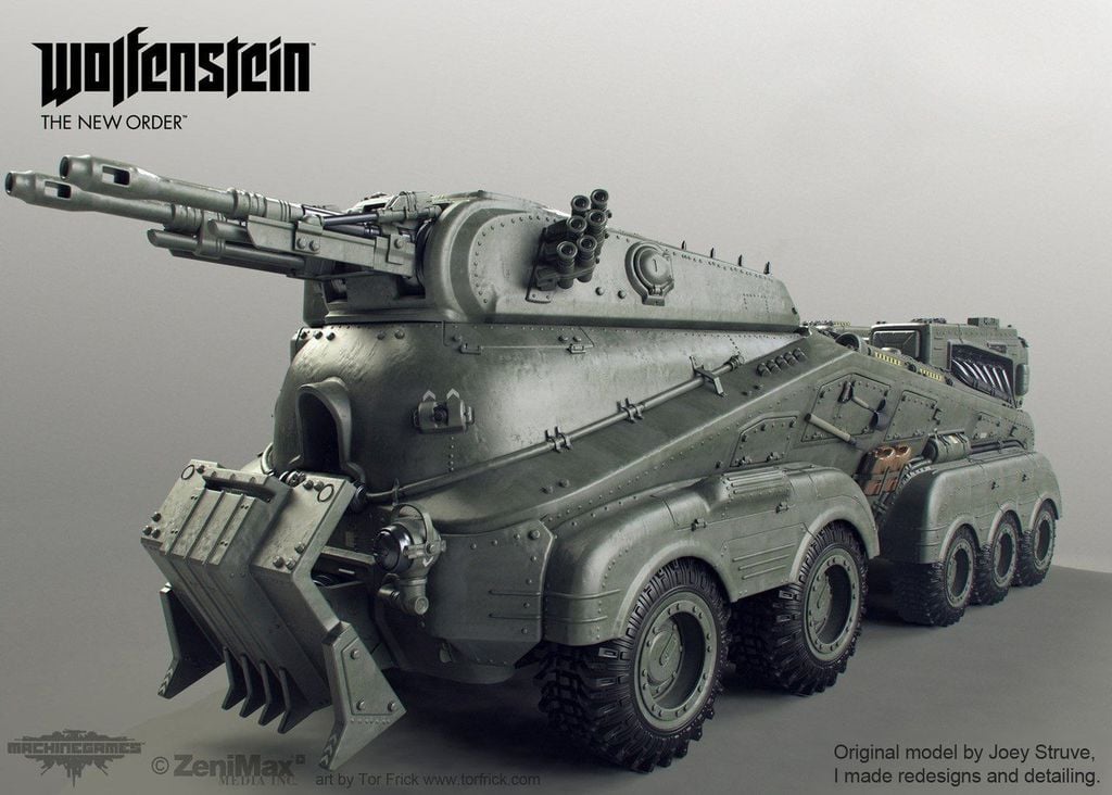 Wolfenstein 8 Rad Armored Car