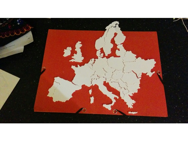 Europe Map remixed