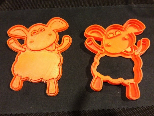 Timmy Time Sheep Cookie Cutter