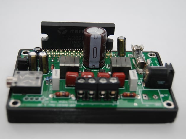 Amp6 Basic Stereo-Amplifier Case