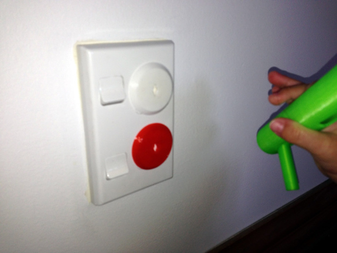 Power socket safety plug (AU/NZ) & key
