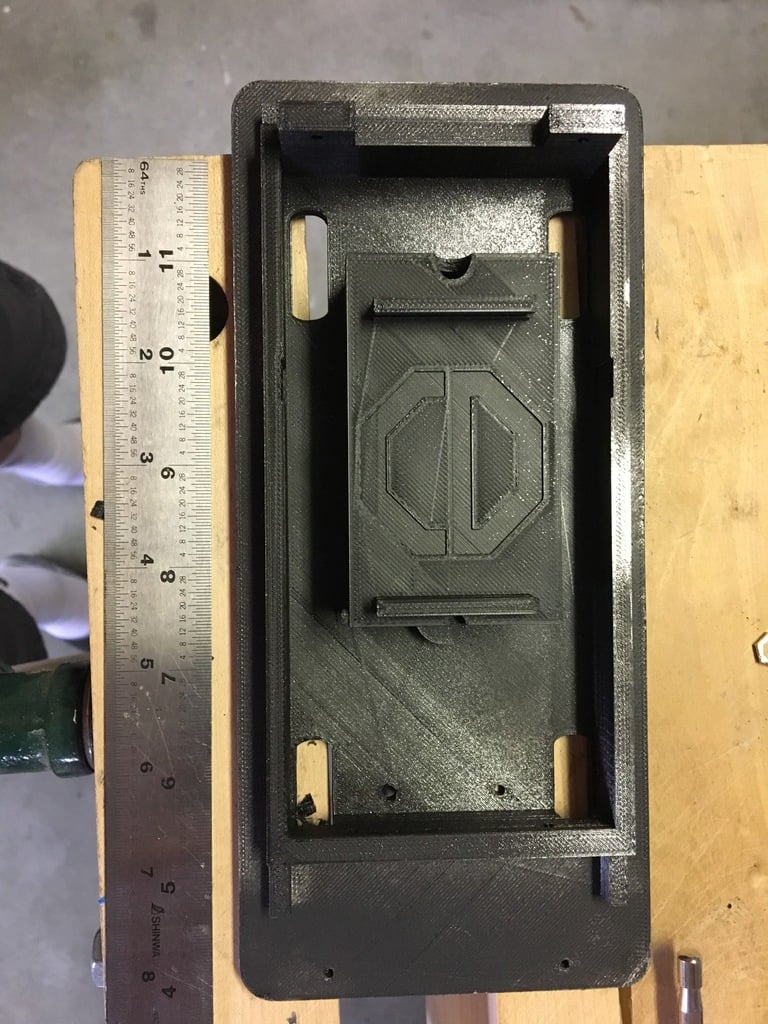Ghostbusters Ghost trap 18650 battery compartment