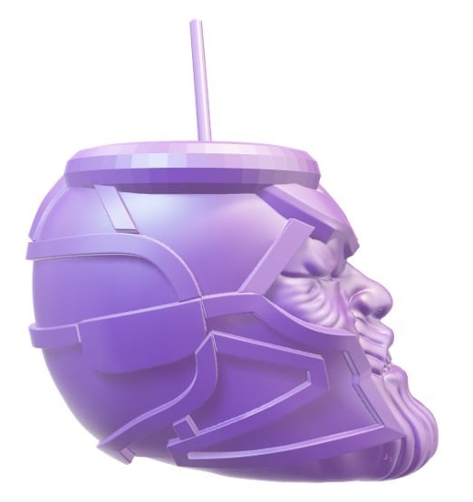 thanos drinking cup