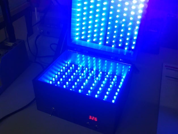 UV exposure unit for double-sided photo PCB