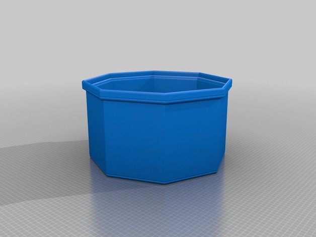 Oct stackable container
