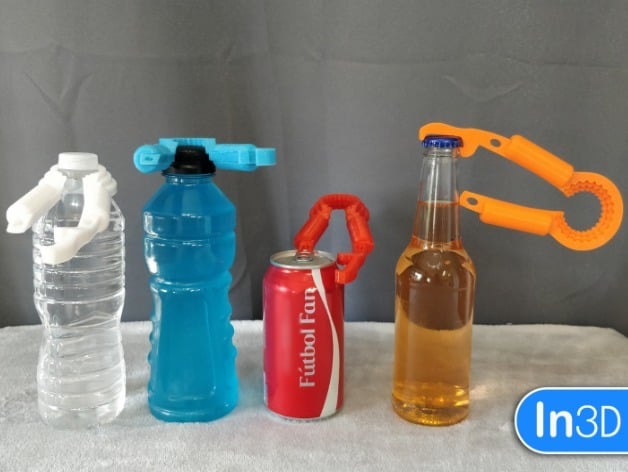 UBO - The Universal Bottle Opener (v1) by In3Designs - Thingiverse