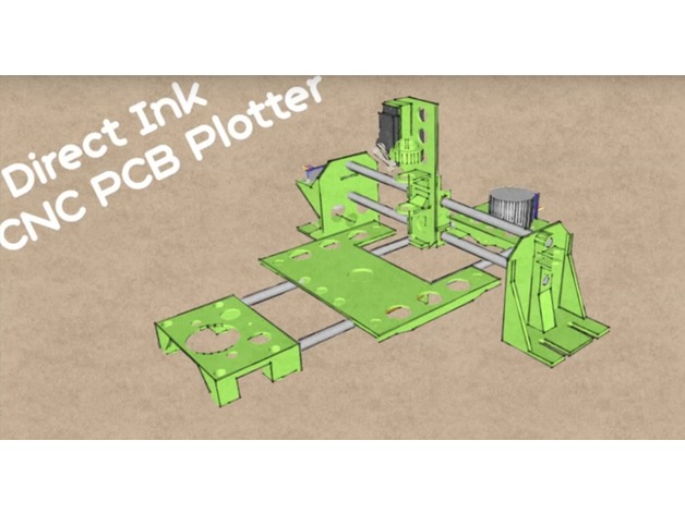 Direct Ink PCB Plotter