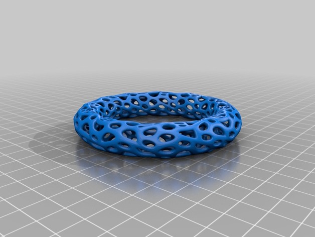 Slots Of Oval Slotted Convex Bracelet For Dual Color Print