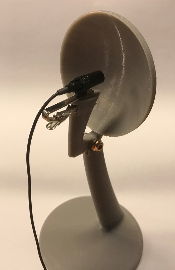 Microphone parabola stand