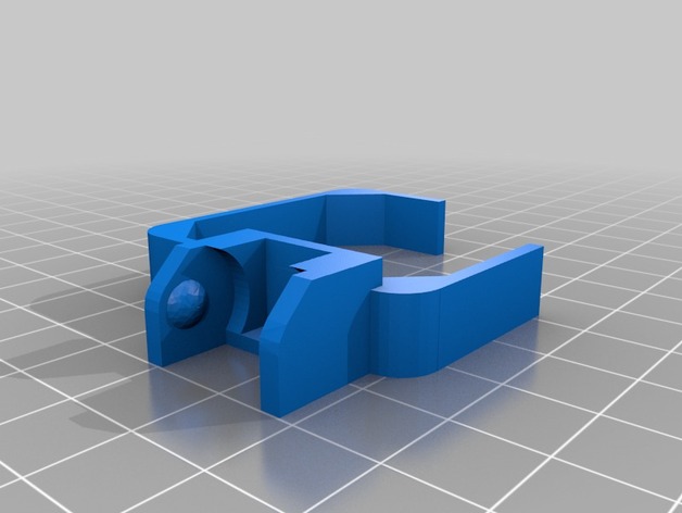 X  axis cable chain motor mount remix