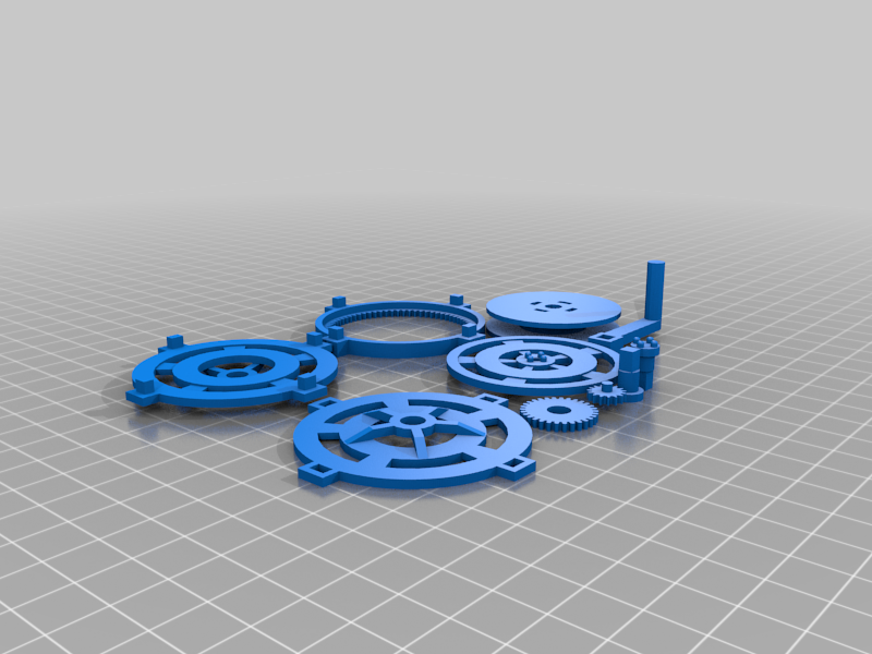 Single Planetary Gear System (Components)