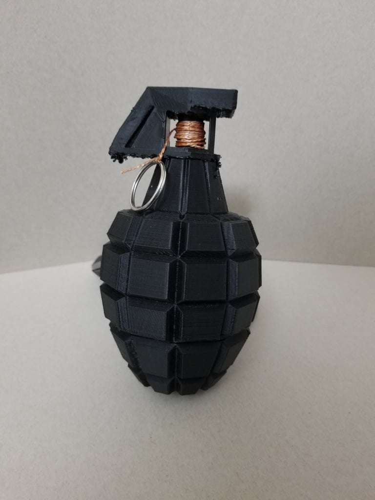 Toy Grenade Spinning Top
