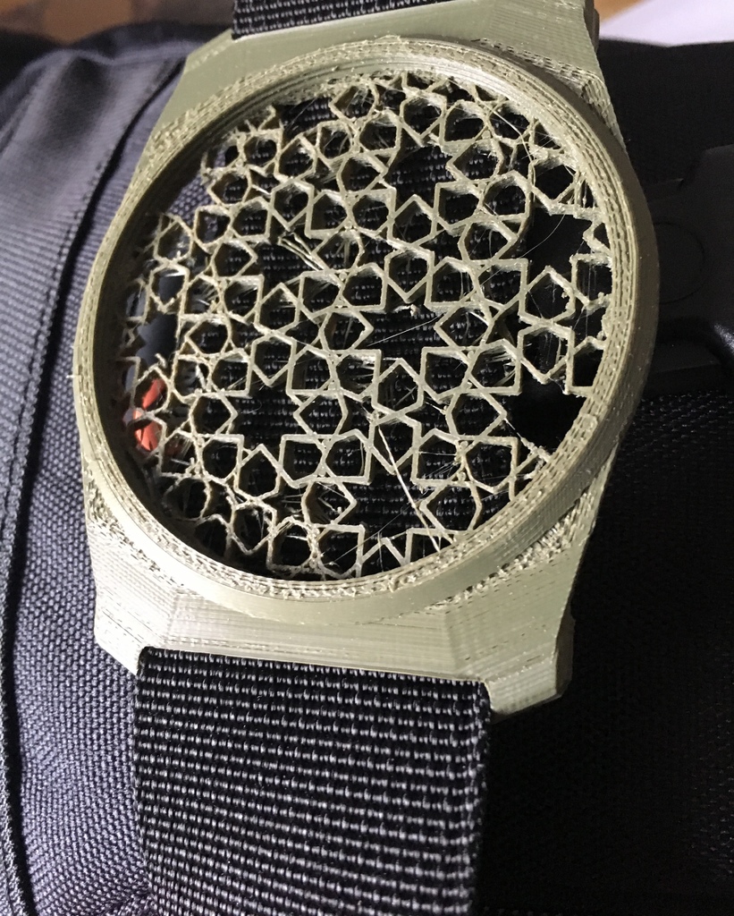 Lenscap buckle 58mm holder oriental design
