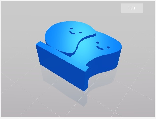 Cosplay Token Logo in 3D