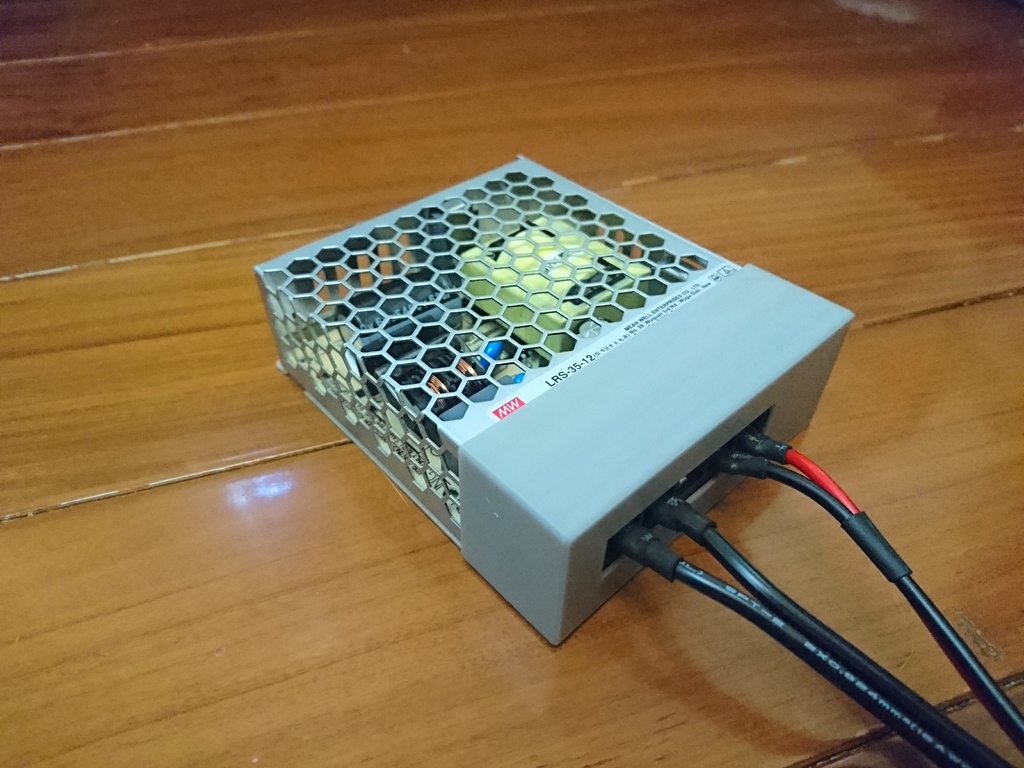 Simple PSU cover for LRS-35-12