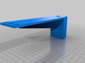 Rack Mount Ears for 8 Port Netgear Switch (GS108T) 3D model