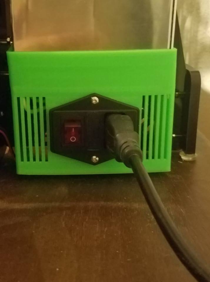 TRONXY P802 Power Supply Switch Cover