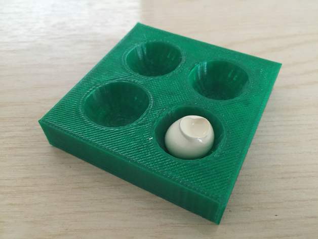 Simple paint holder for 3D print finishing