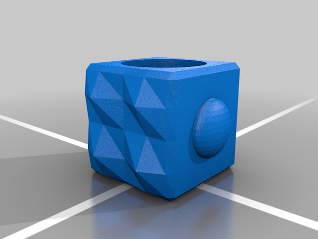 Texture Cube - A fidget cube with no moving parts