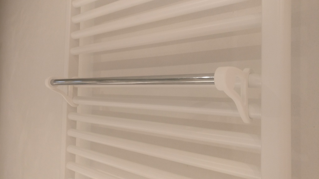 Towel bar hooks for Vasco Iris radiator