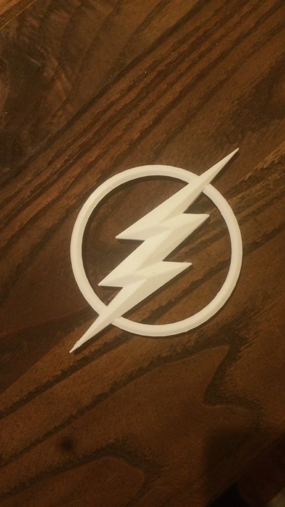 The Flash symbol Refrigerator magnet