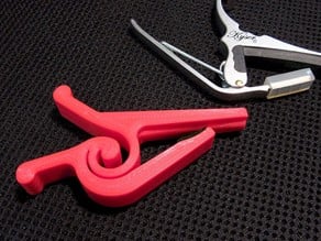 One-Piece One-Handed Guitar Capo