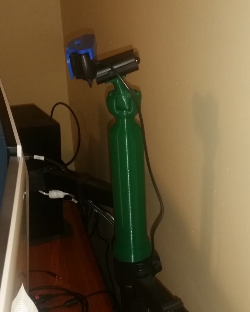 Webcam Mount for Monitor Stand