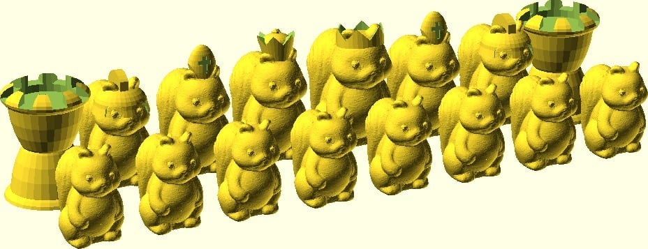 Squirrel chess