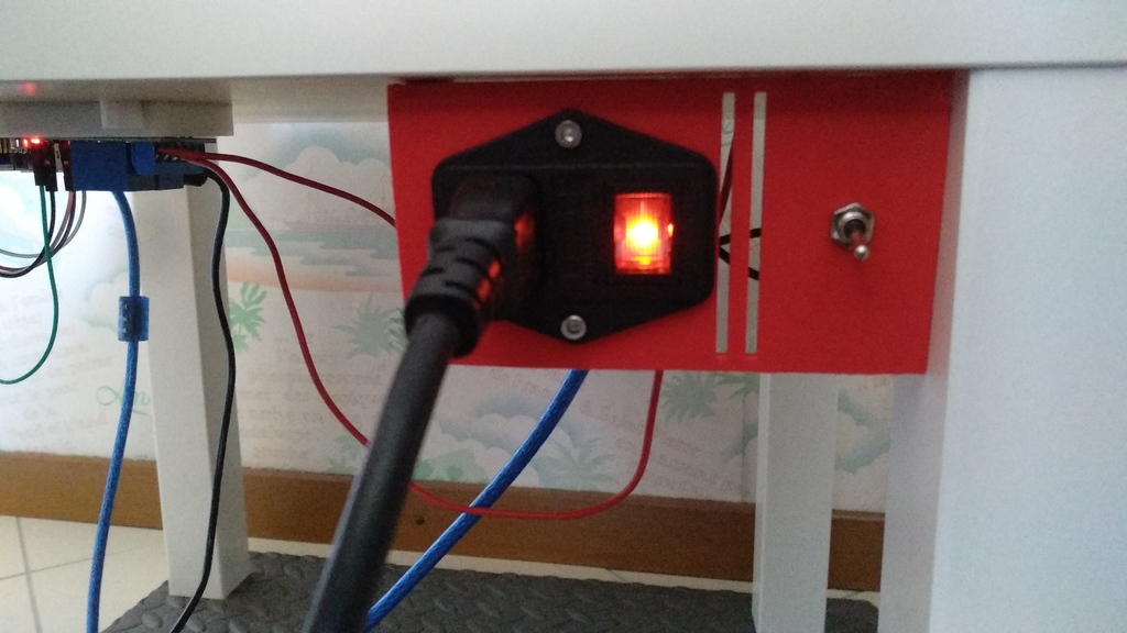 Enclosure Power Switch with Light Switch