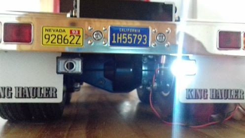 Tamiya King Hauler RC truck backlight for 3mm LEDS