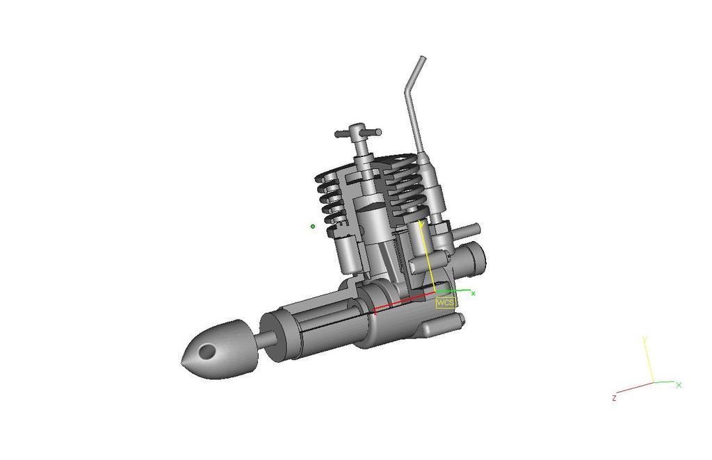 Model Diesel Engine