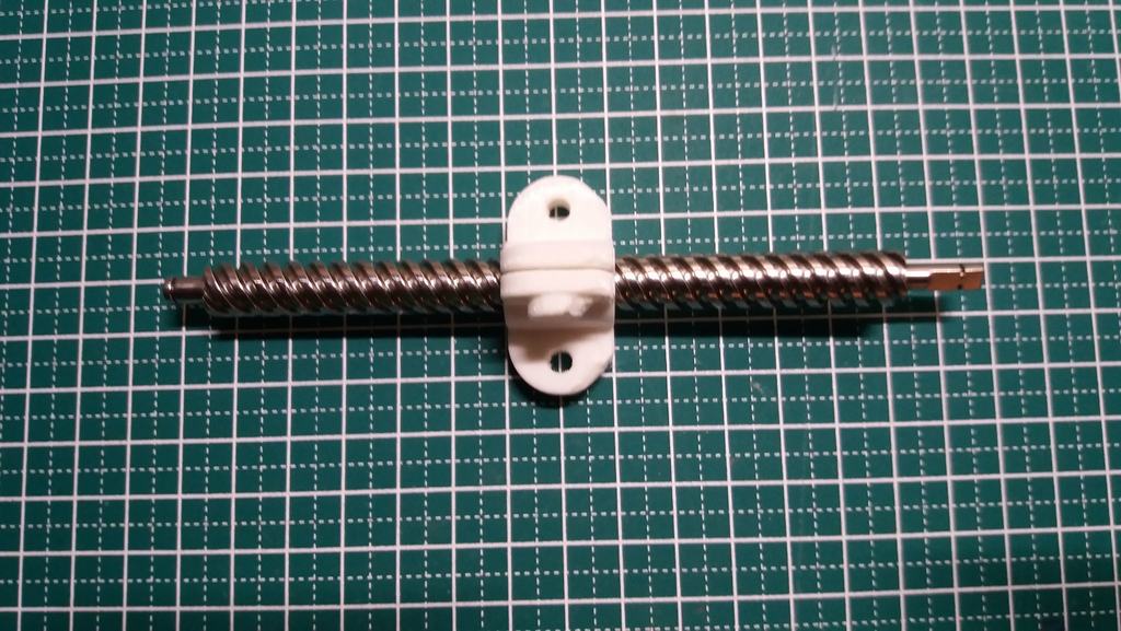 Trapezoidal lead screw nut Tr10x16 V.2