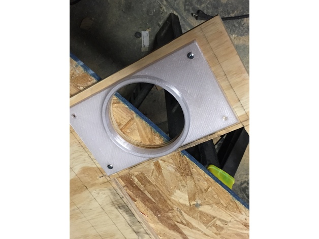 4" and 4.5" Hole Router Templates