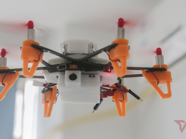 3D Print Mini Selfie Hexacopter Modeling - ELF VRdrone Project