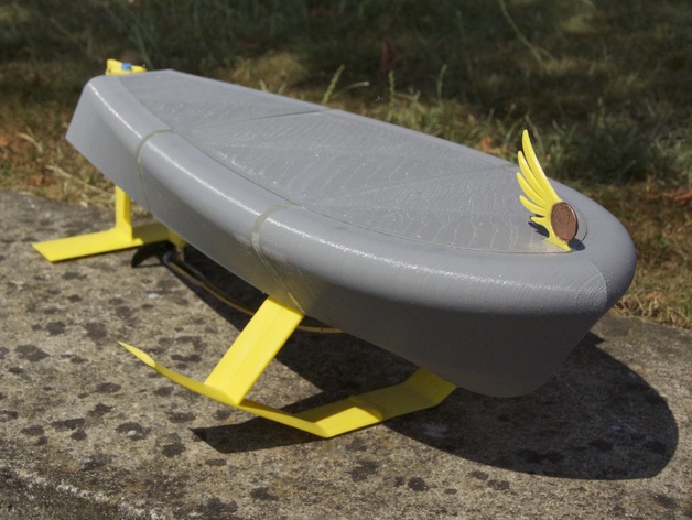 RC hydrofoil by antoinef - Thingiverse