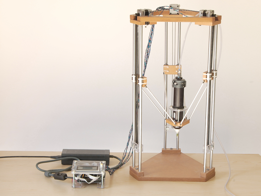 Ceramic delta 3D printer