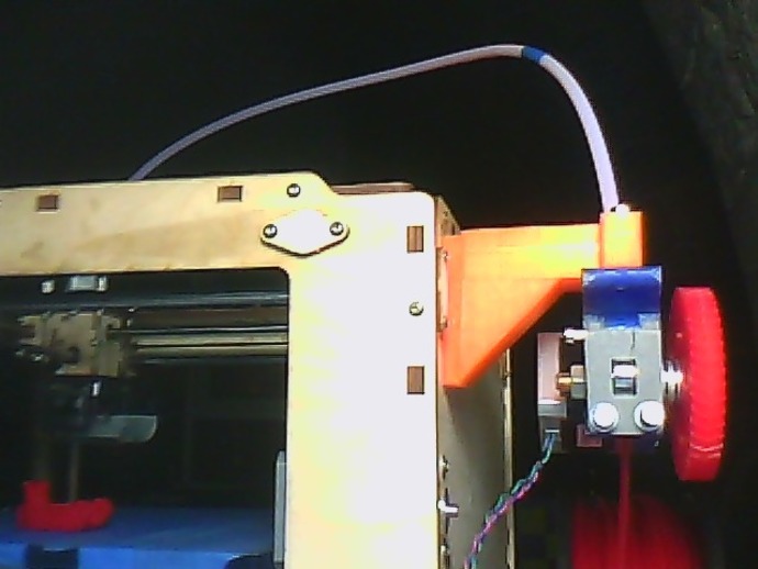 Support for mounting a Wade-like extruder on an Ultimaker