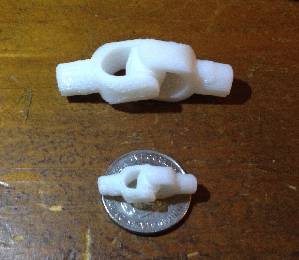 Yet another mini universal joint partial print in place