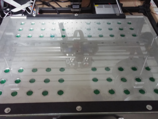 Rigidbot Build Plate Glass Clamp