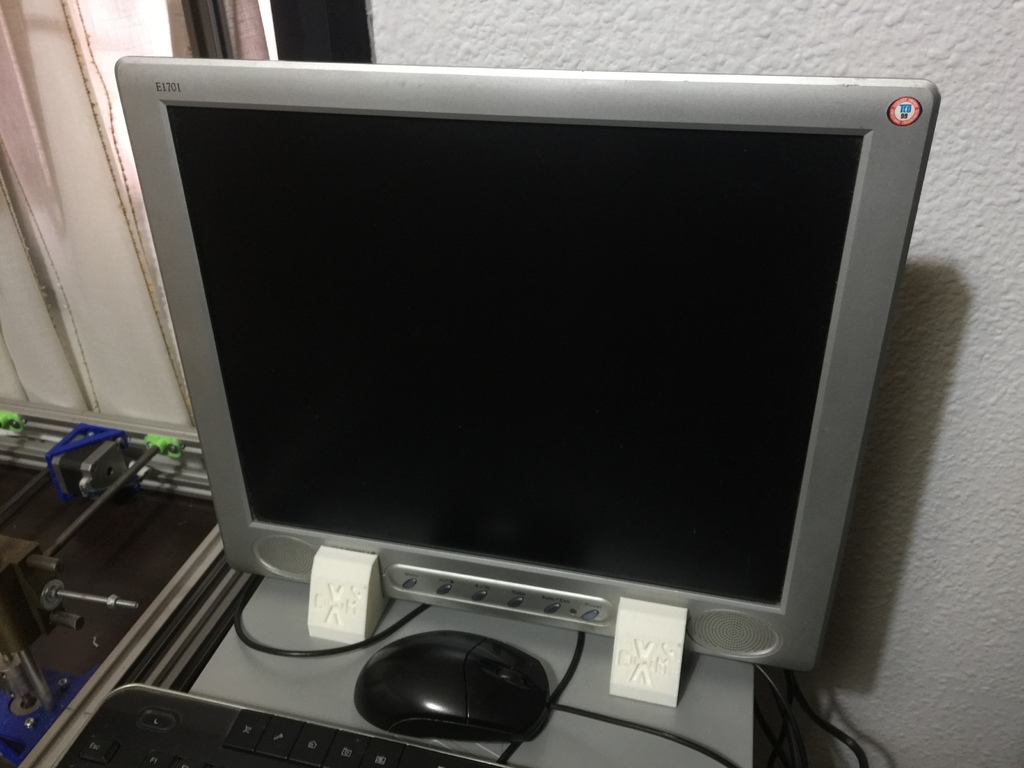 17 inch pc monitor stand viewsonic e1701 Xcustom3d